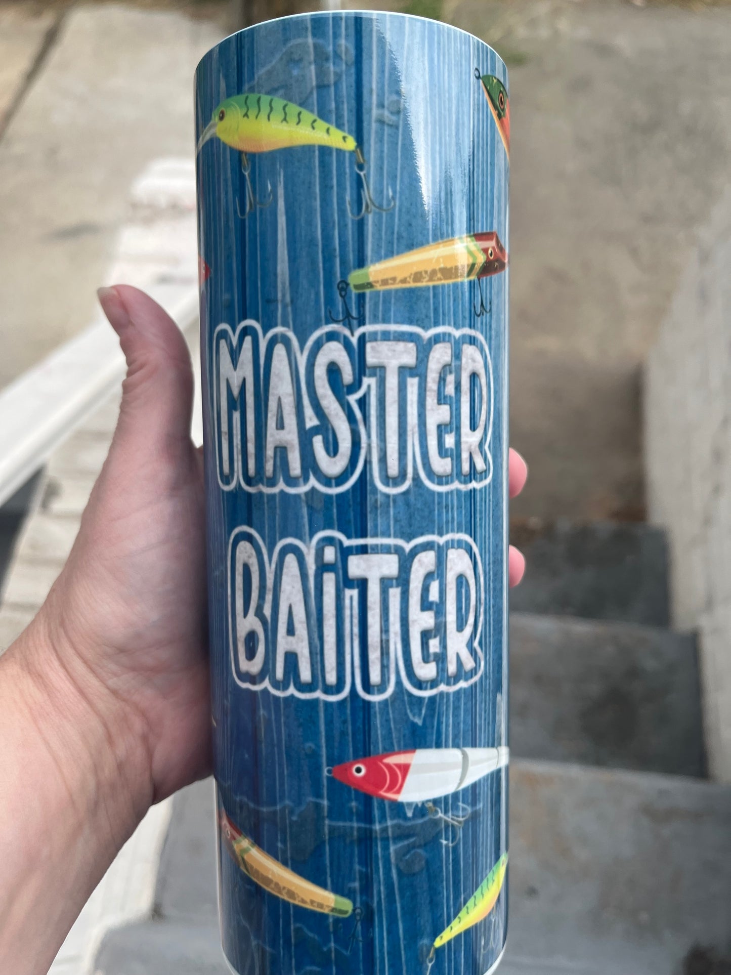 Master Baiter 20oz stainless steel tumbler