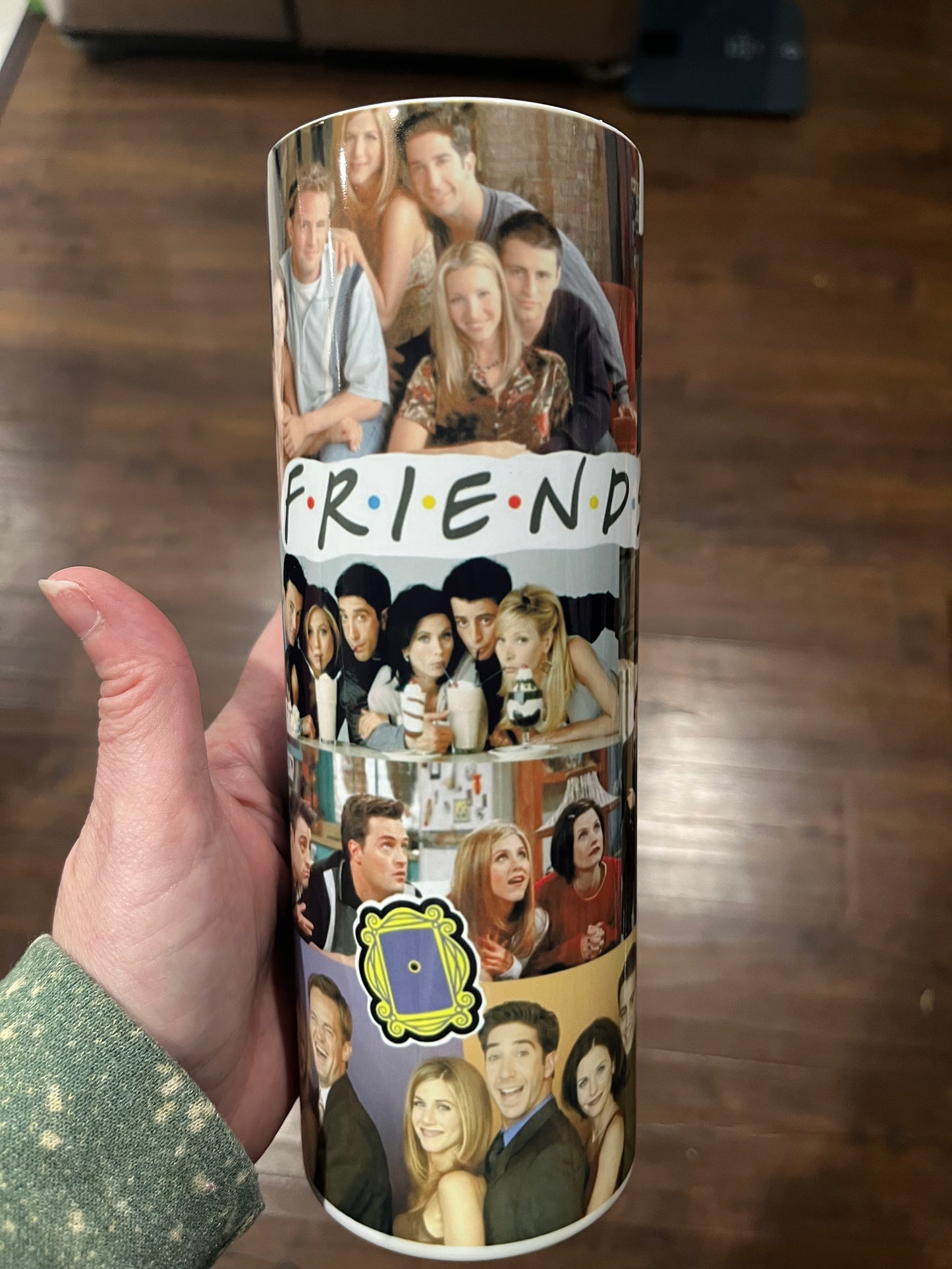 Friends sticker 20oz stainless steel tumbler