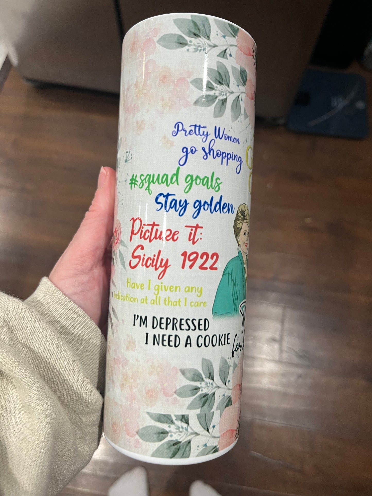 Thank you for being a friend golden girls 20oz tumbler