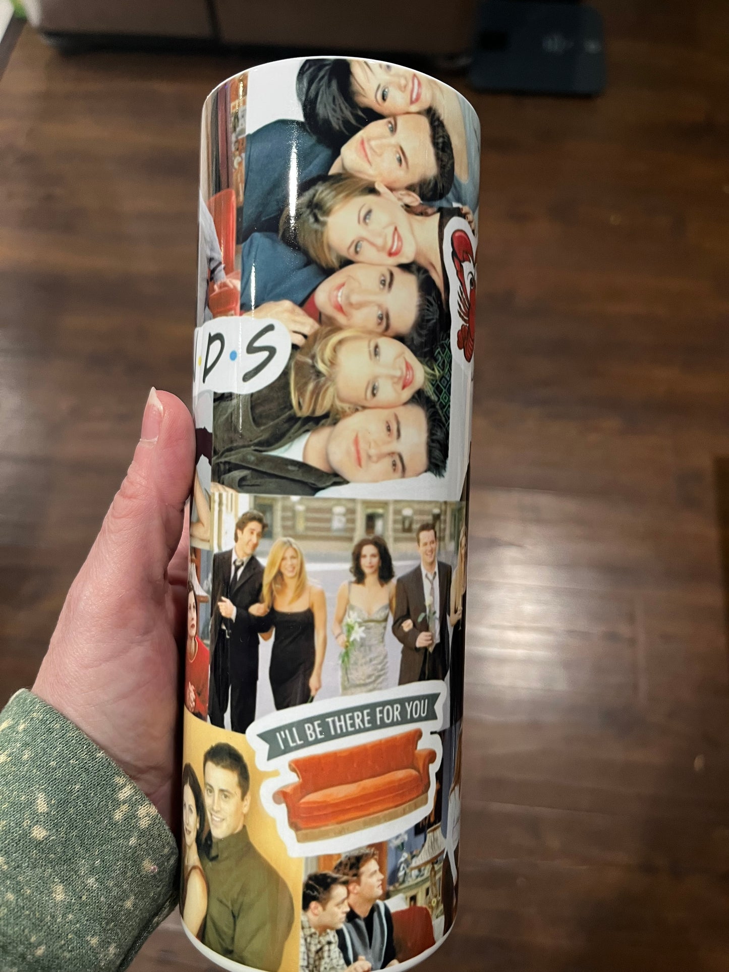 Friends sticker 20oz stainless steel tumbler