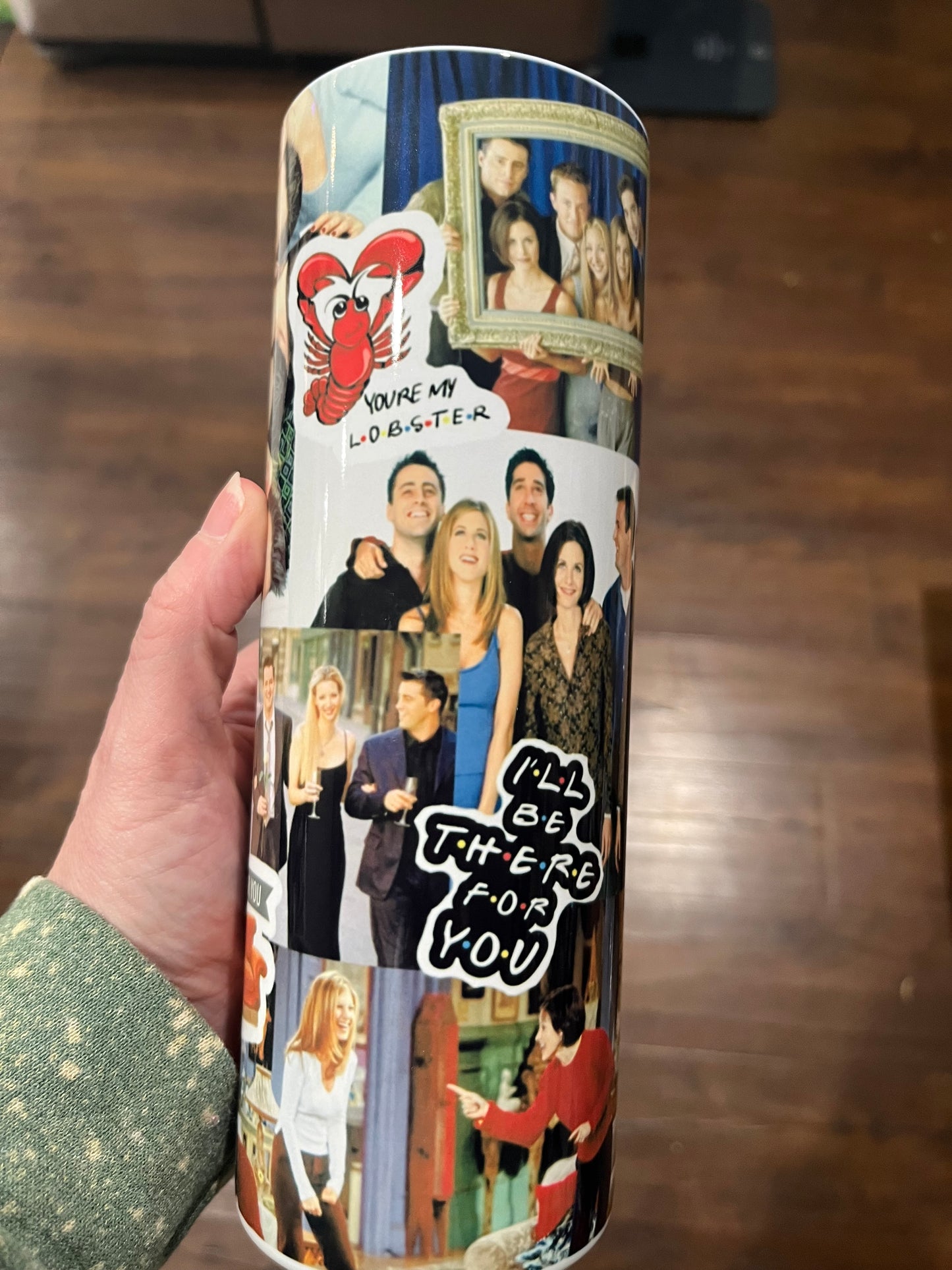 Friends sticker 20oz stainless steel tumbler