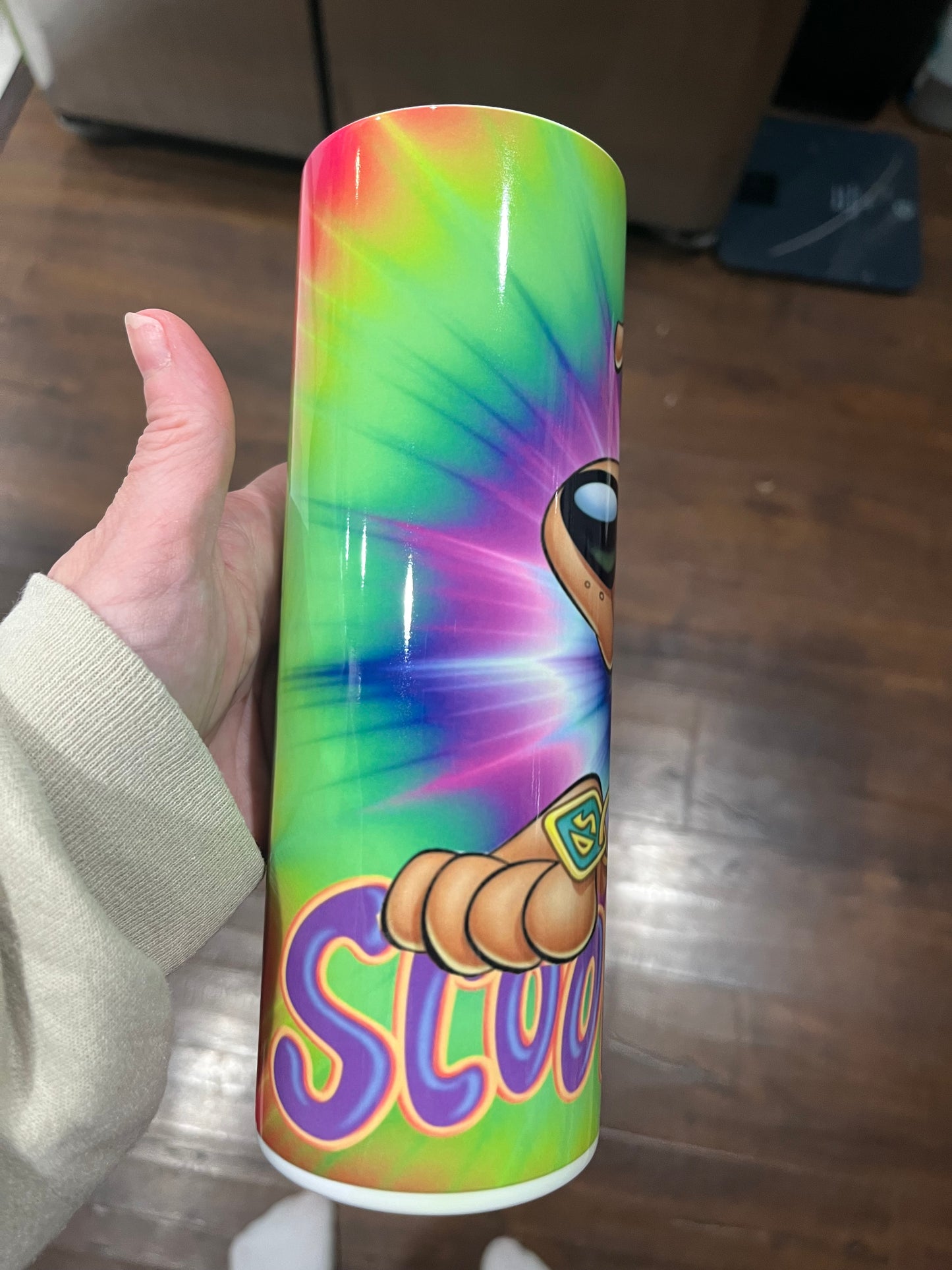 Scooby tie dye 20oz tumbler