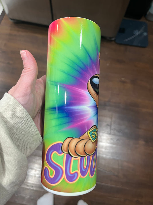 Scooby tie dye 20oz tumbler