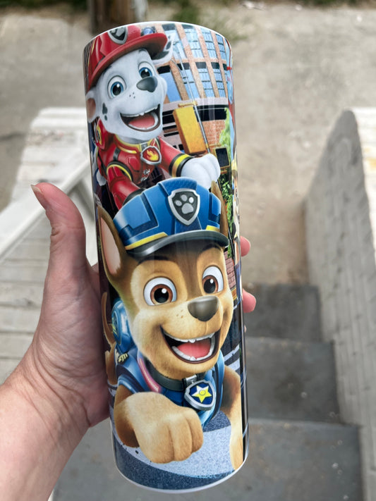 Paw patrol 20oz stainless steel tumbler