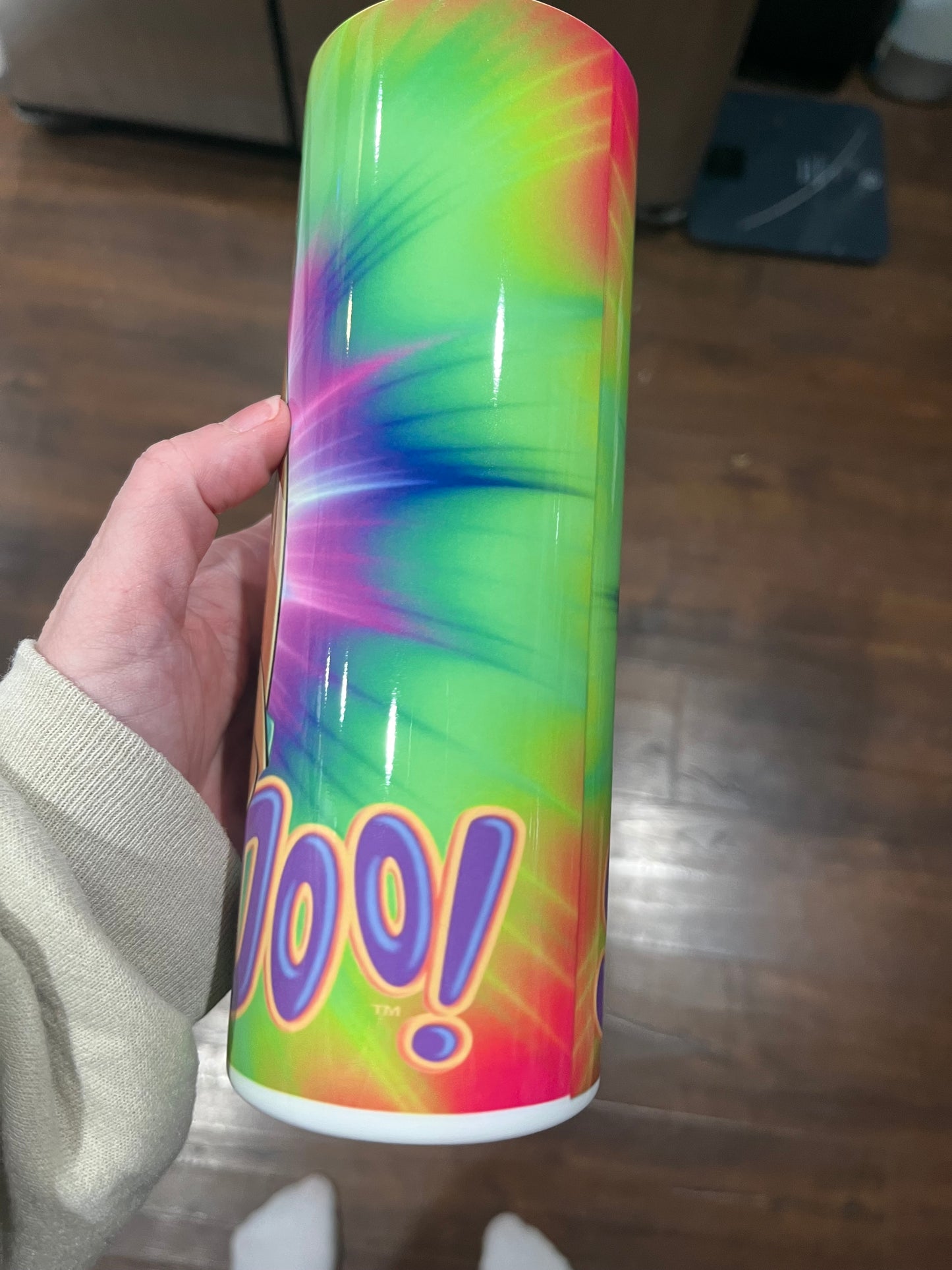 Scooby tie dye 20oz tumbler